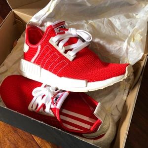 Adidas NMD boost R1 red white